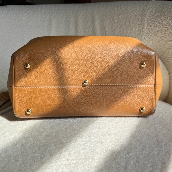 Polene Numero Un Handbag in Trio Camel - Picture 8 of 15